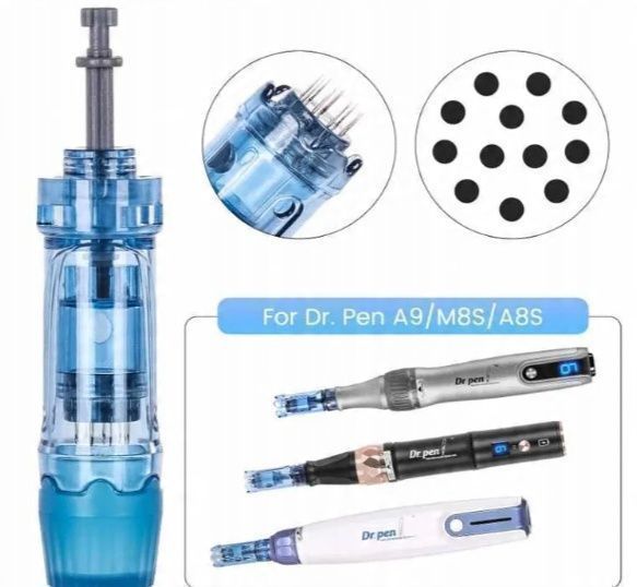 TopDirect Zestaw 10 wkładów igłowych 12PIN wkładów Dr.pen Ultima A6
