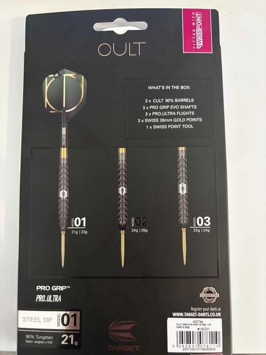 Lotki dart Target Cult 21g tanio!