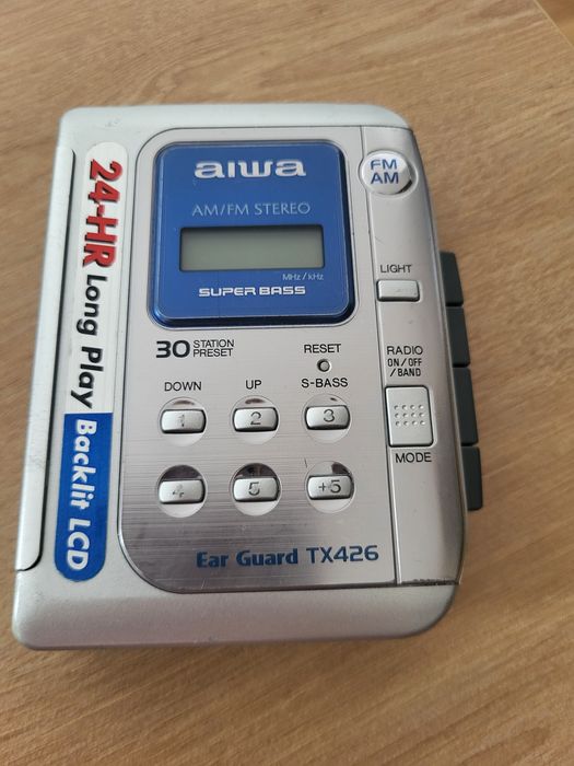 Walkamn aiwa tx426 z radiem