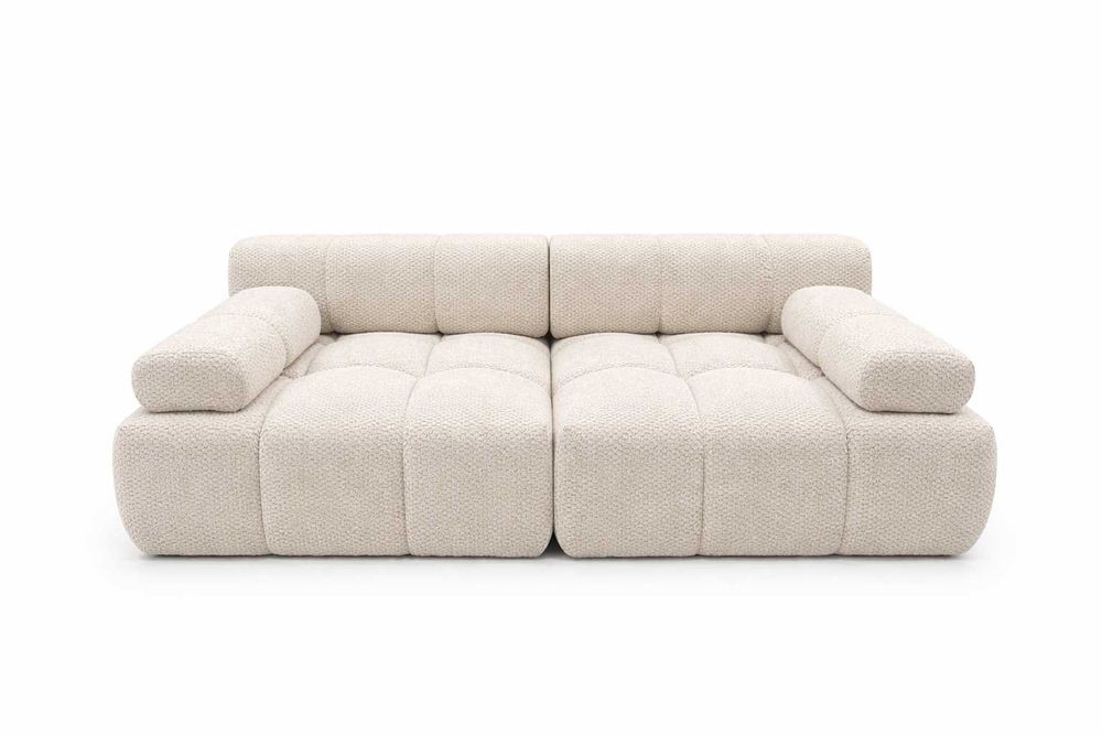 Nowoczesna sofa modułowa CLOUDY beżowa 2osobowa