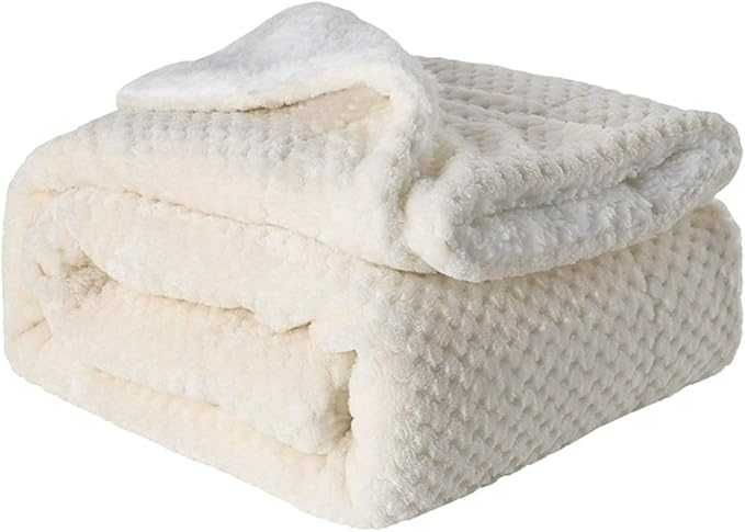 Miękki, pluszowy koc 153x203 cm – nowy