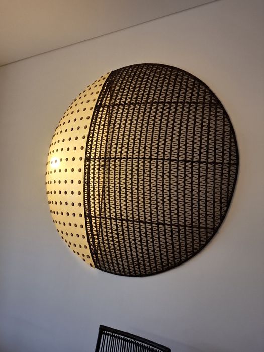 Candeeiros vários em verga