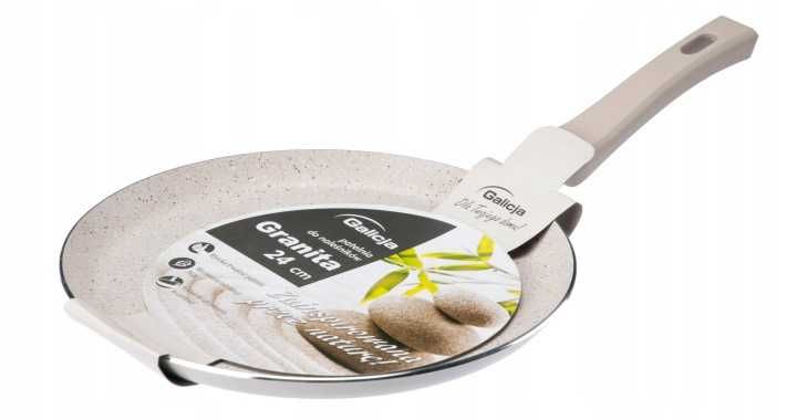 Patelnia do naleśników Galicja Granita 24 cm non-stick 8038
