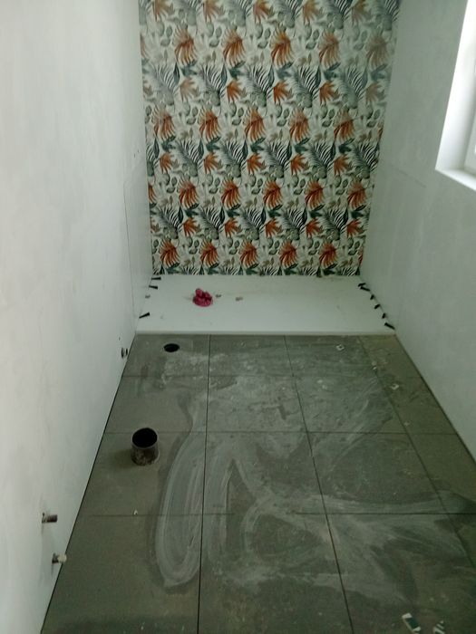 Pintura e ladrilho