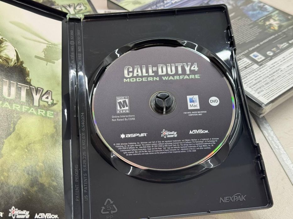 Нові Call Of Duty 4 Modern Warfare 2007 Запаковані!