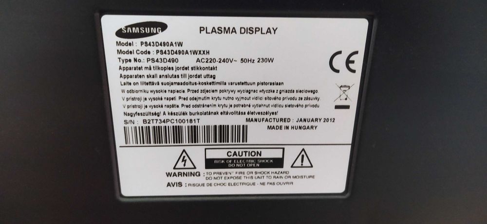 Telewizor Samsung 43 cale