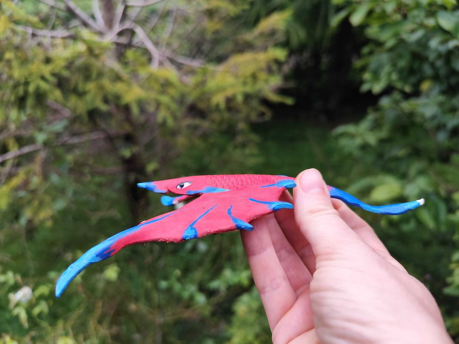 Smocze spinki do włosów na metalowej bazie – 2 modele do wyboru