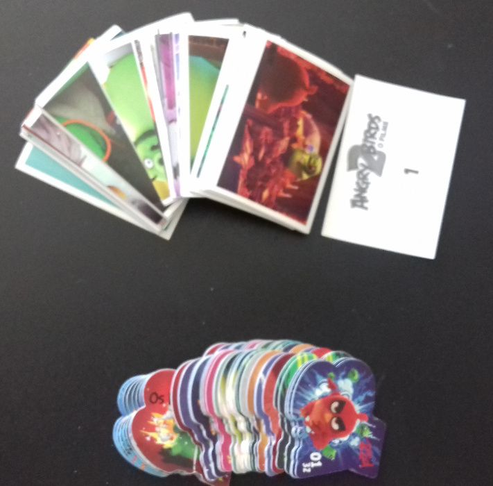 cromos Angry Birds 2 continente