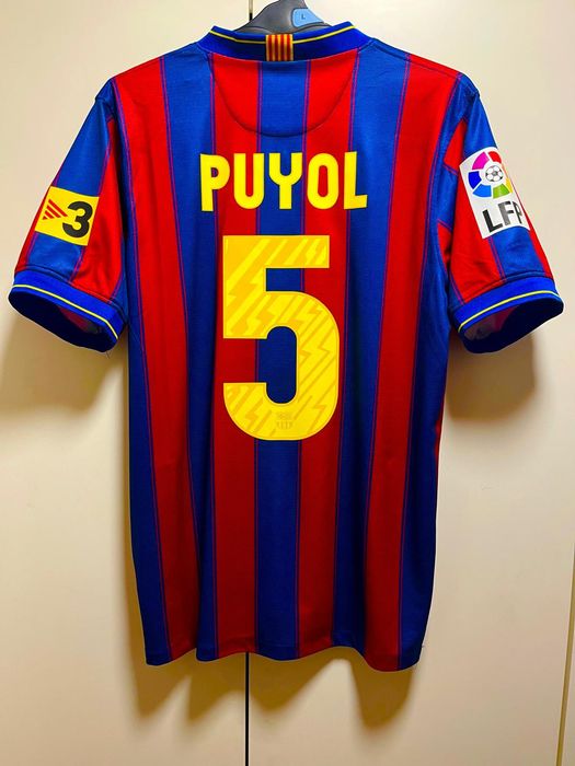 Koszulka Barcelona Puyol #5 La Liga 2009/2010 XL