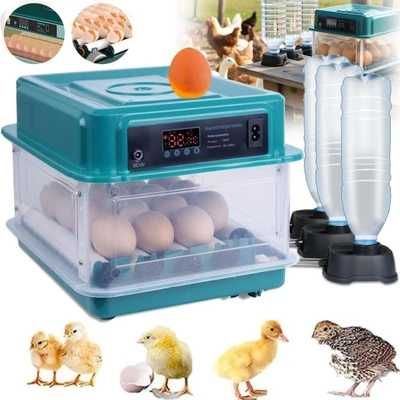 Inkubator 9 Jaj Automat Z Obracaniem Monitoruje Wilgotność i Temperatu