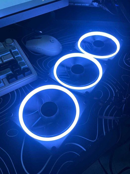 NZXT F120 RGB Triple RF-R12TF-B1