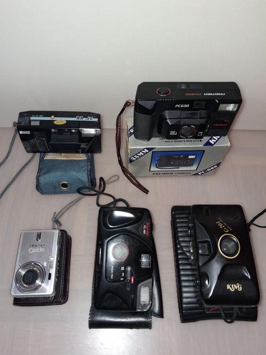 Máquinas Fotográficas Analógicas e Digitais