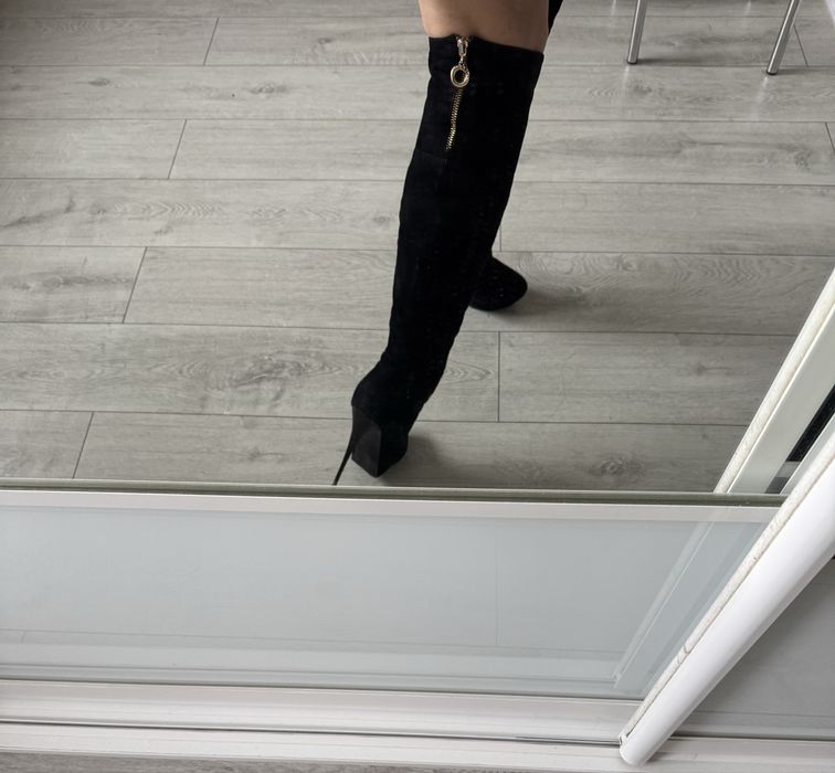 Сапоги ботфорти