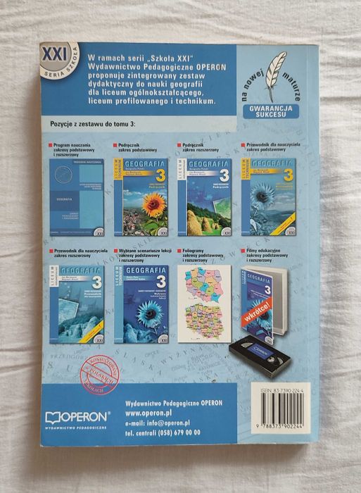Geografia 3, "Geografia Polski" (zakres rozszerzony) - OPERON