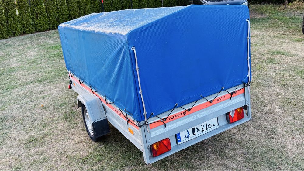 Przeczepa ŚWIDNIK Temared BOX 264 x 126 x 32  przyczepka Tema