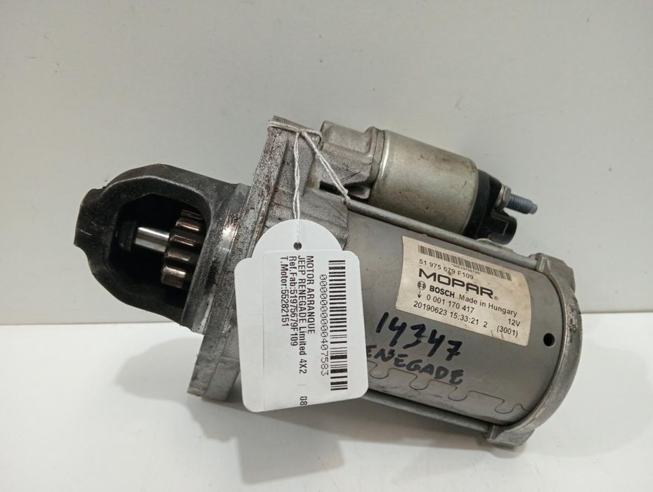 Motor De Arranque Jeep Renegade Bu
