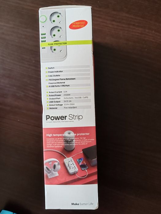 Extensão elétrica 2500w