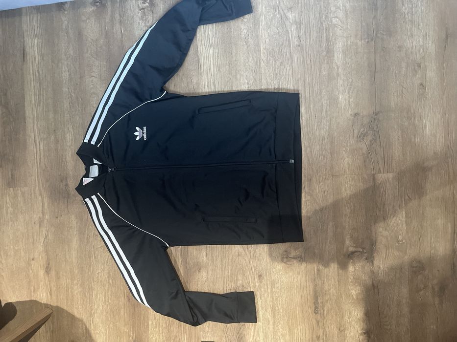 Спортивний костюм Adidas  чорний (олімпійка+штани) 164см 13-14 років