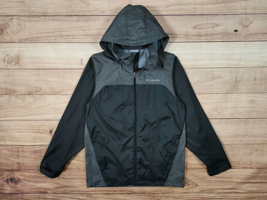 COLUMBIA Kurtka Męska Wiatrówka Logowana r. S/M