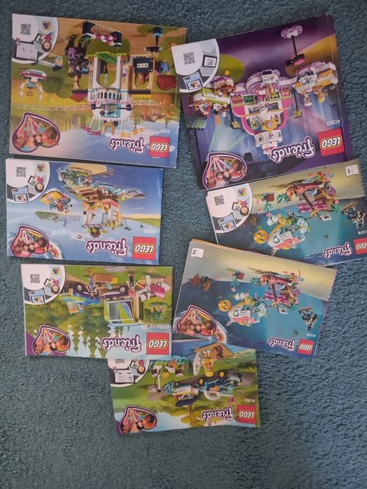 Lego friends 6 mega zestawów jak nowe