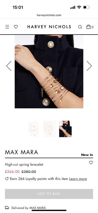 Браслет оригінал Max Mara