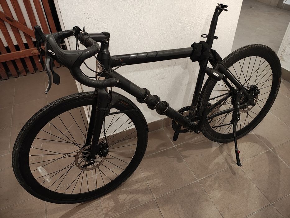 Rower szosowy czarny