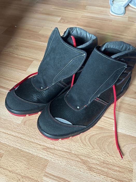 Nowe Kupione za 240pln Buty spawalnicze robocze 46 TRZEWIKI Panda NUOVO SPECIALE MF S1P SRC PODNOSEK KOMPOZYTOWY SKÓRA LICO