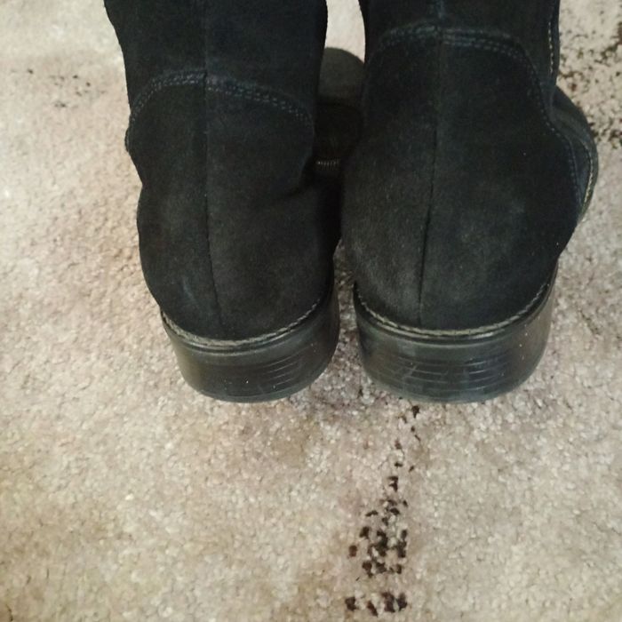 Ботфорди натуральна замша!!!