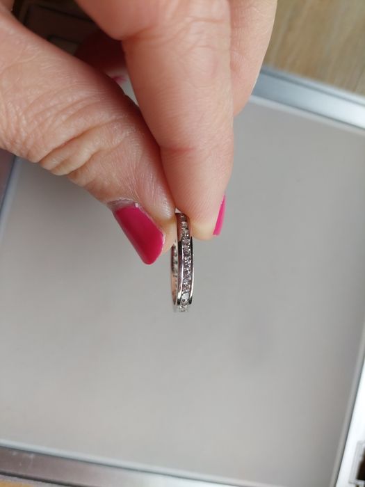 Jóias em prata Colar e Anel com Zircónias