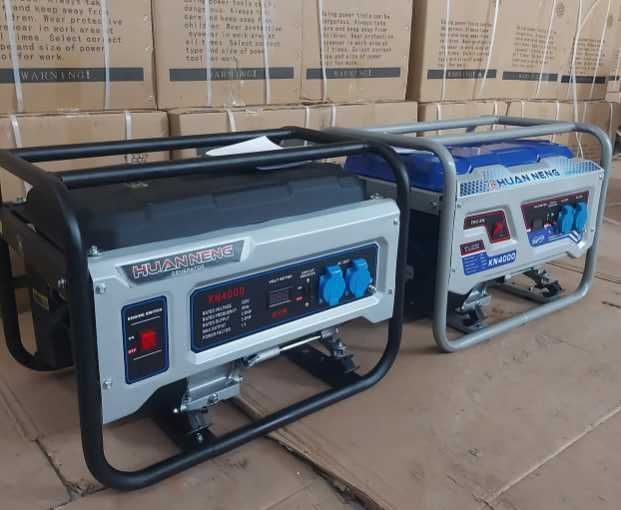 Бензиновий генератор  3квт потужність  KN4000  електрогенератор