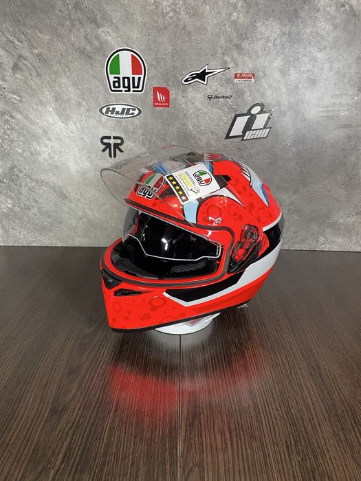 Новий мотошолом Agv K3 SV (Mt Hjc Ls2 Icon Shark Shoei Scorpion)