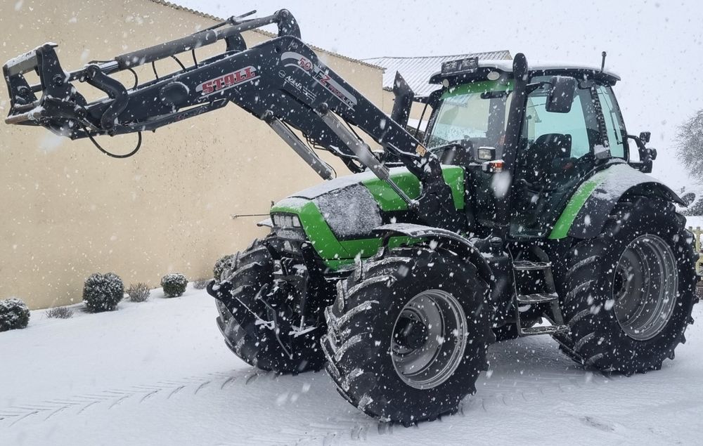 Deutz Fahr Agrotron K100 # New Holland T6010 # Agrotron M620  Ładowacz