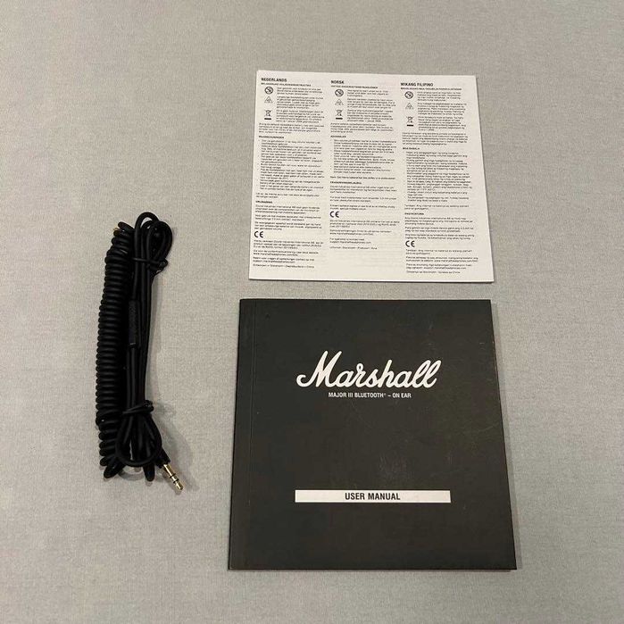 Słuchawki bezprzewodowe nauszne Marshall Major III