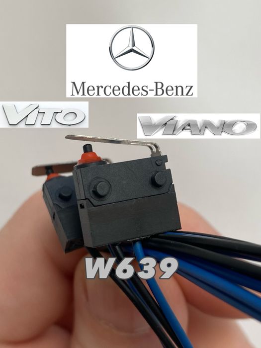 Кінцевик дверей Mercedes Benz Vito Viano W639 мікрик концевик двери