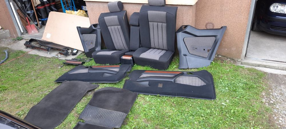Fotele komplet Mercedes W124 Coupe