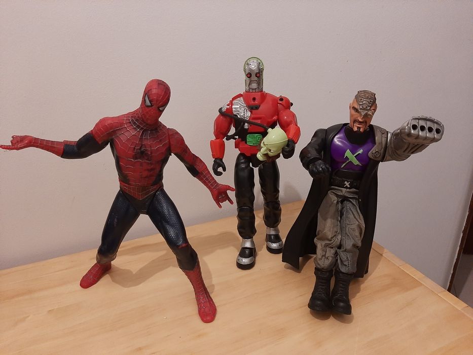 Bonecos hesbro 310 homem aranha action man marvel