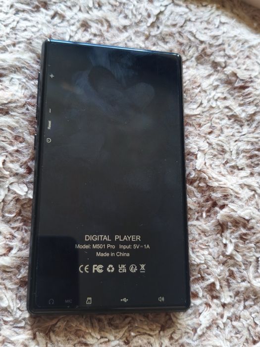 MP3/MP4 плеєр Oilsky M501pro, на 96 ГБ, Bluetooth, WiFi, ОС Android 13.