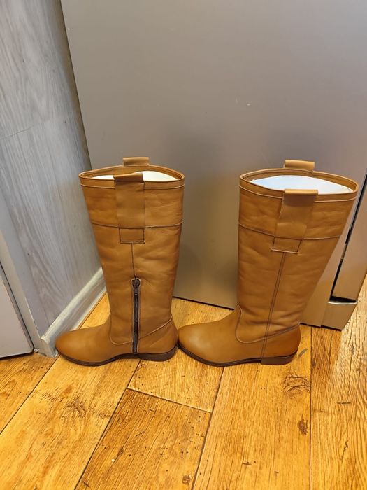 Kozaki skórzane Nowe