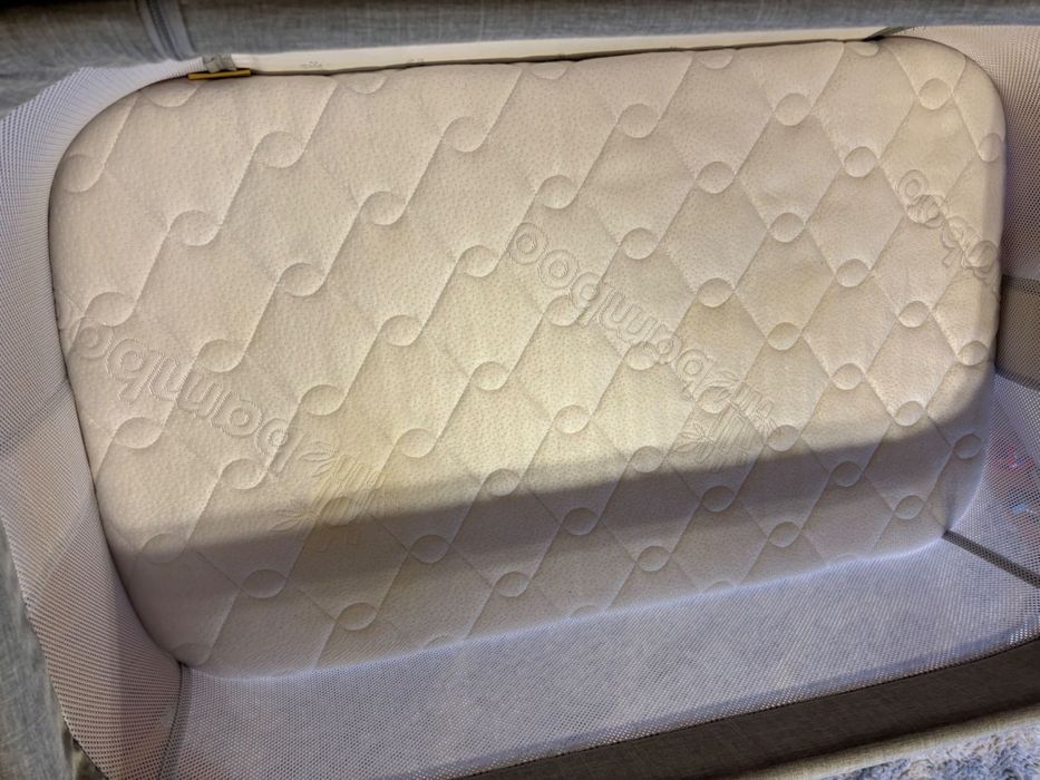 Łóżeczko/dostawka Lionelo Luna + dodatki