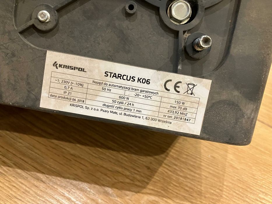 Napęd do bramy garazowej