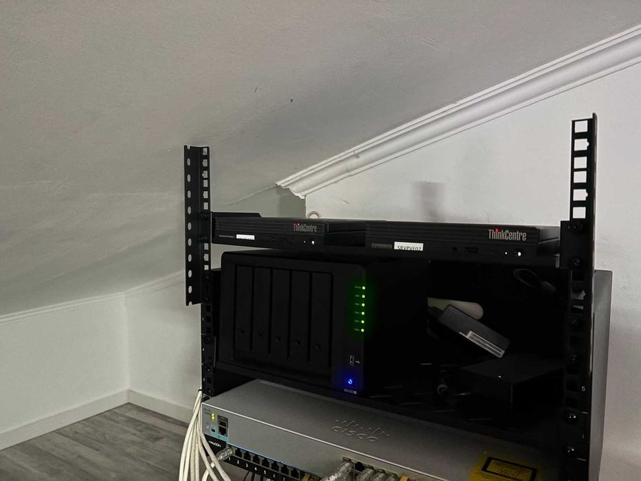 Extensor para rack 19 polegadas aberto