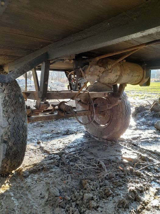 Przyczepa rolnicza.  Autosan d44a. (D45, d46,d47)