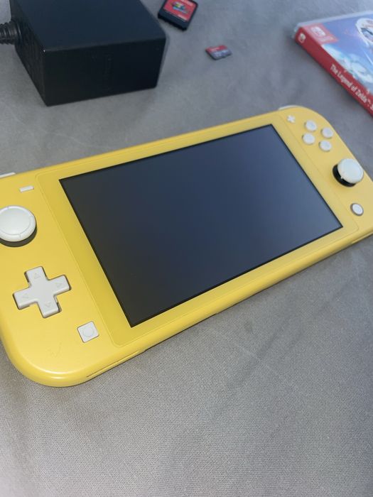 Nintendo switch lite com jogos originais