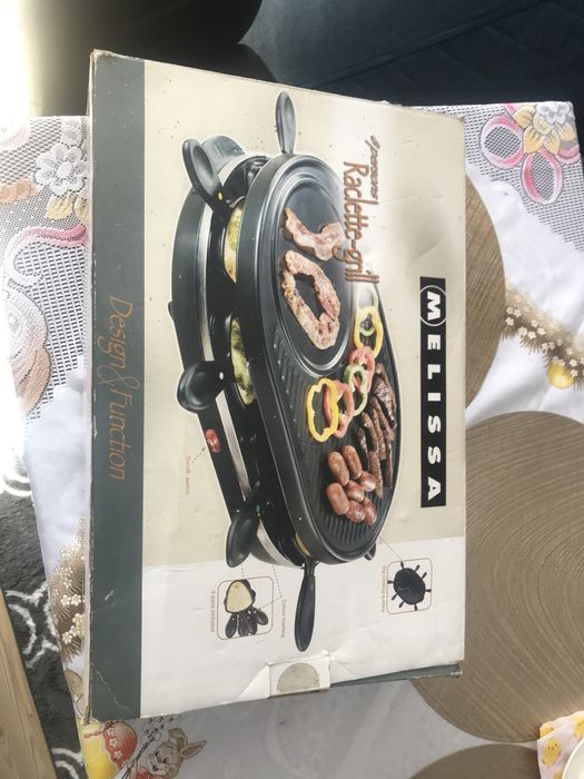 Przenośny grill elektryczny - duży- pokojowy lub na balkon