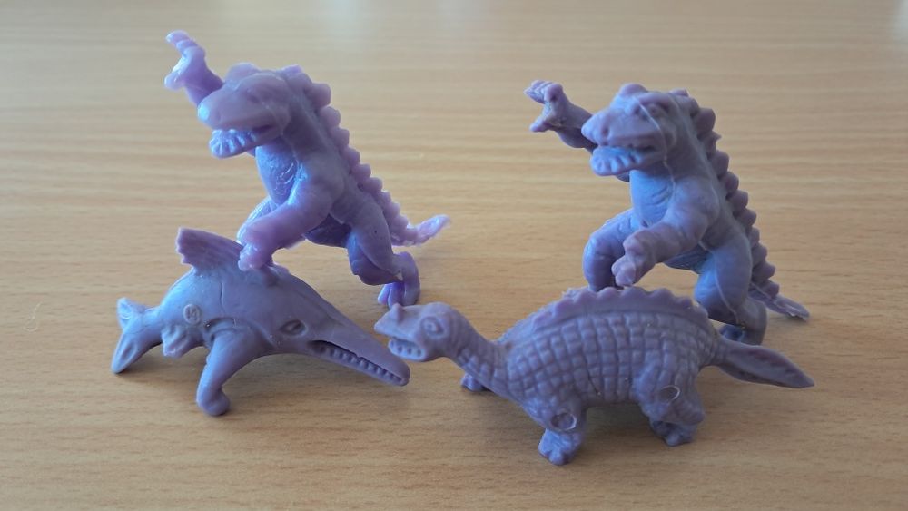 Dinossauros monocromáticos