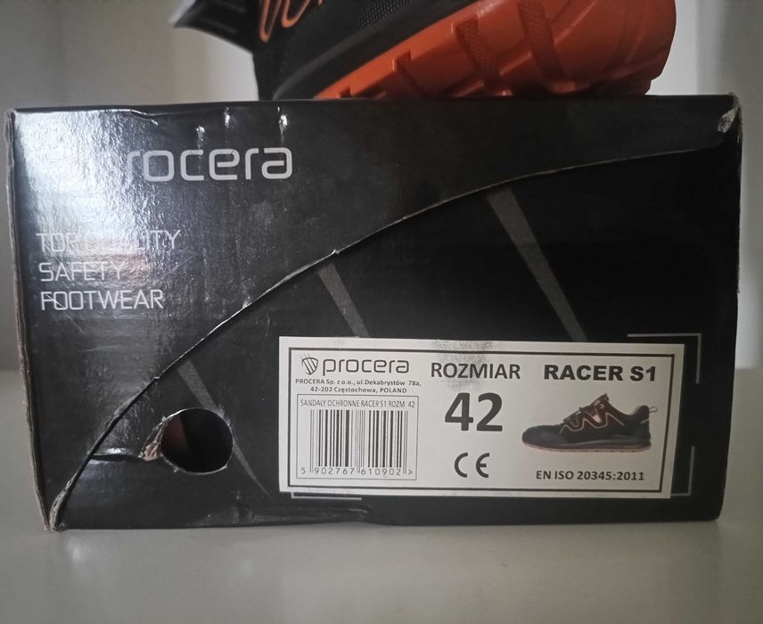 Buty robocze sandały rozmiar 42