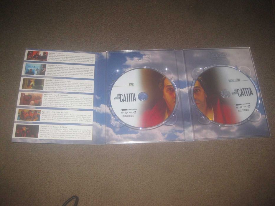 Série Completa "Um Mundo Catita" com Manuel João Oliveira/Edição Limitada/Digipack/Raríssima!