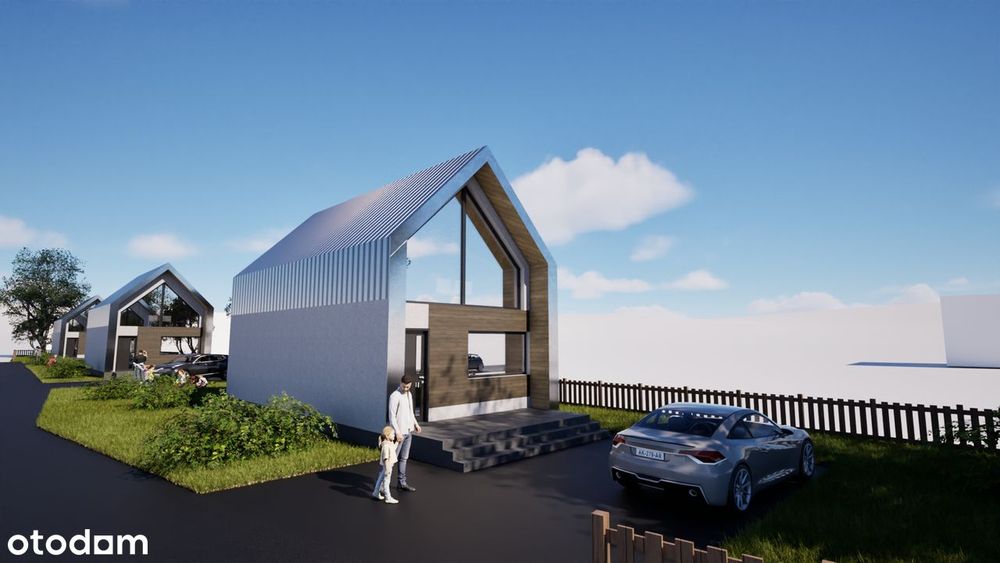 Działka  z koncepcją na zagospodarowanie terenu o pow. 1227m2-Smolice