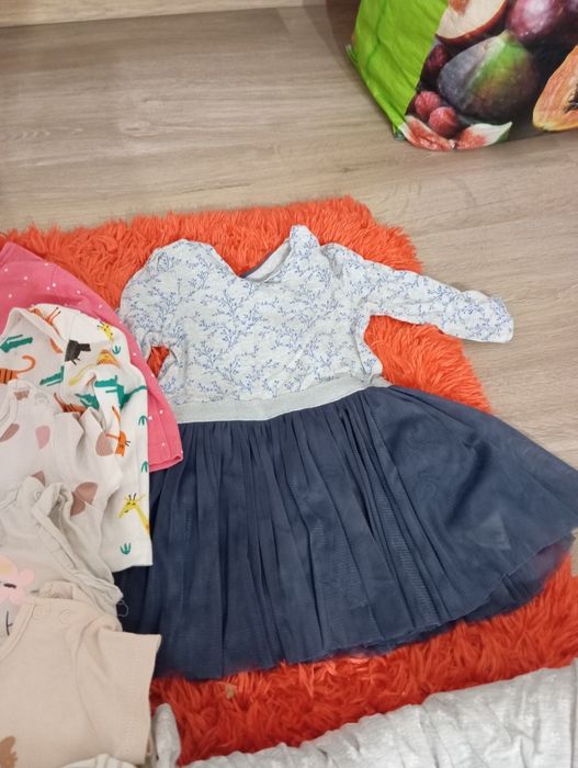 Torba ubrań dla dziewczynki 74