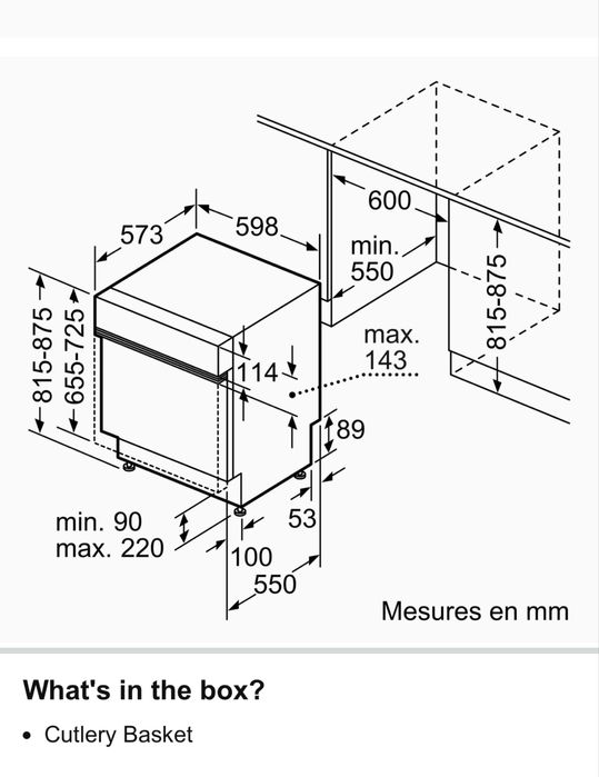 посудомийна машина BOSCH SMI4HTB31E SMI4HVS00E/49 Series 4